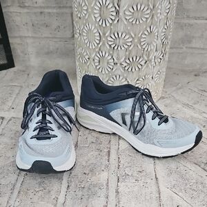 Dr. Scholl's Blue and White Athletic Shoes